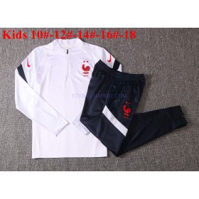 Barn Frankrike Trenings Collegegenser Set 2020-21 M002